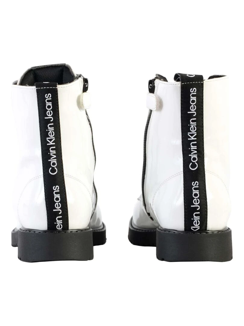 Bottine à Lacets Calvin Klein Lace up   Blanc
