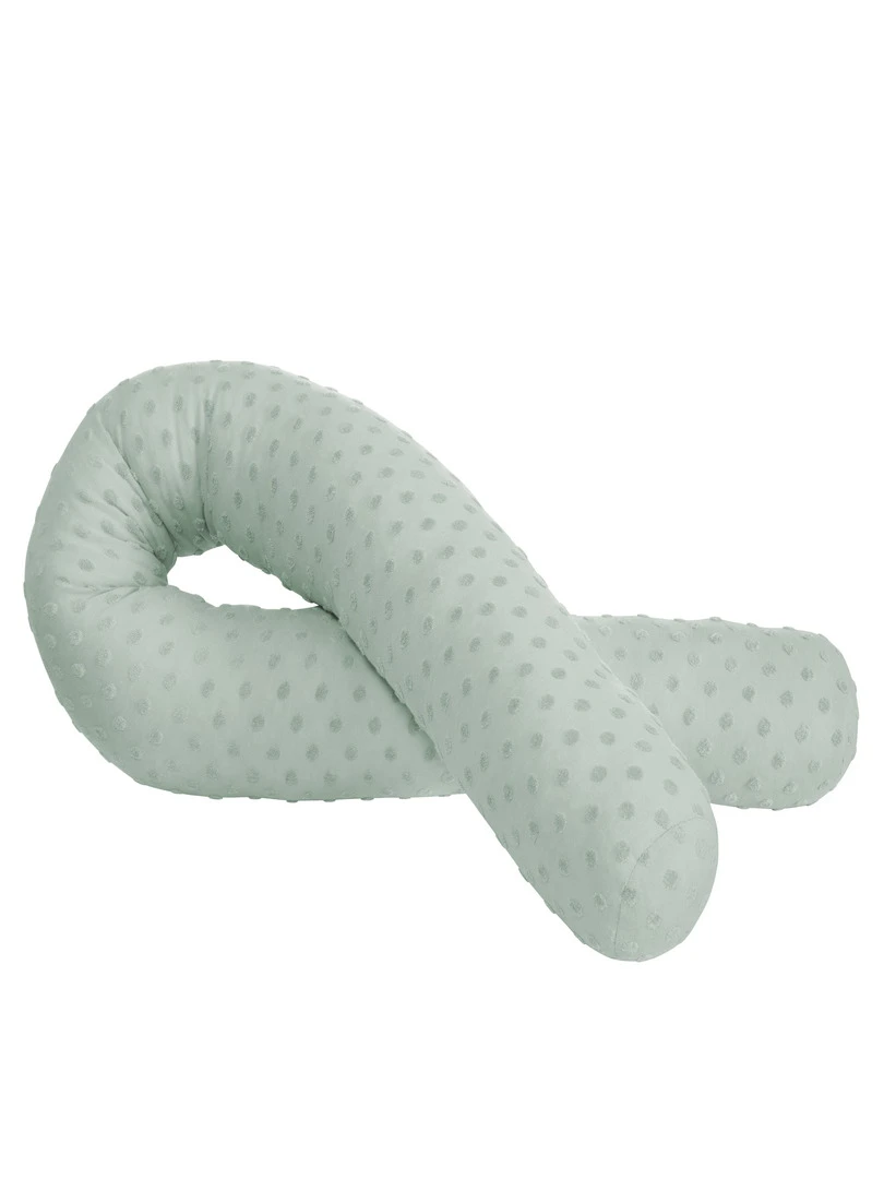 ROBA Serpent De Lit Lil Planet Coton Bio Certifié Gots Vert Givré Vert