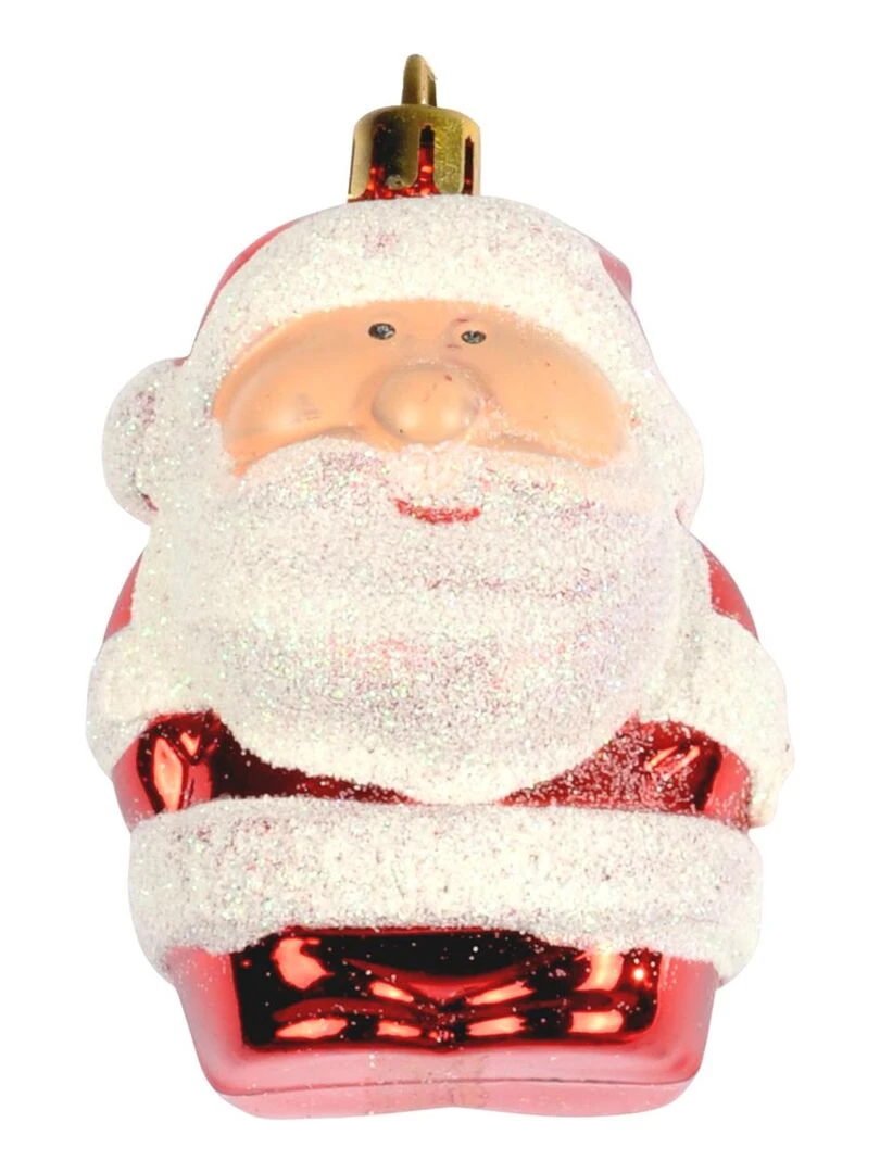 Suspension Pere noel Rouge