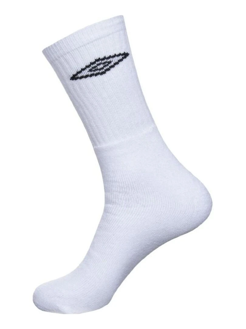 Lot de 20 Paires de Chaussettes Tennis homme Umbro   Blanc