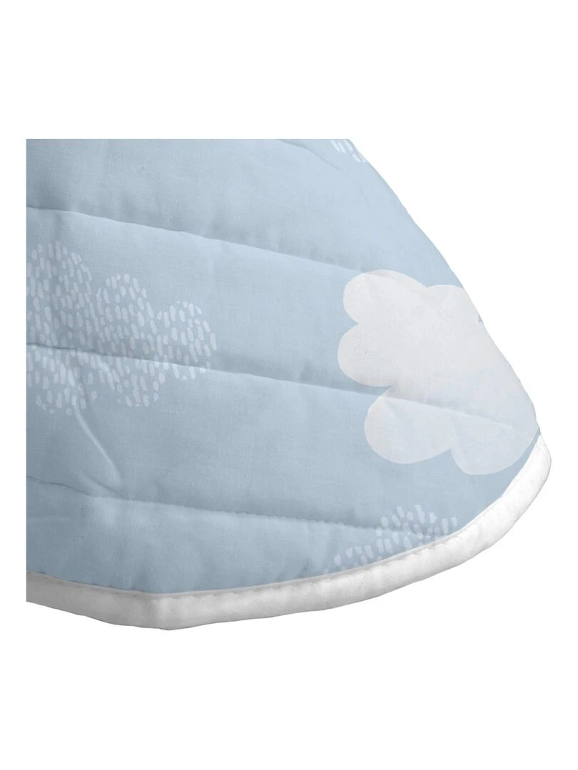 Couvre lit Clouds "Happyfriday"   Bleu