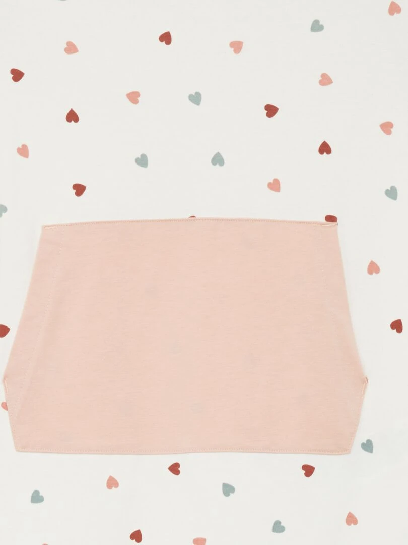 Combinaison de nuit So Easy Blanc/rose