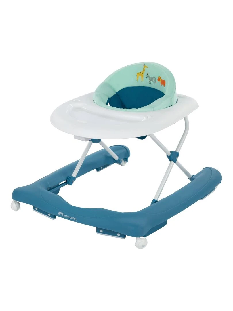 BEBECONFORT Explorer Trotteur bébé tablette d'activité musicale De 6 à 18 mois (<12kg) Happy Day Blanc Bleu