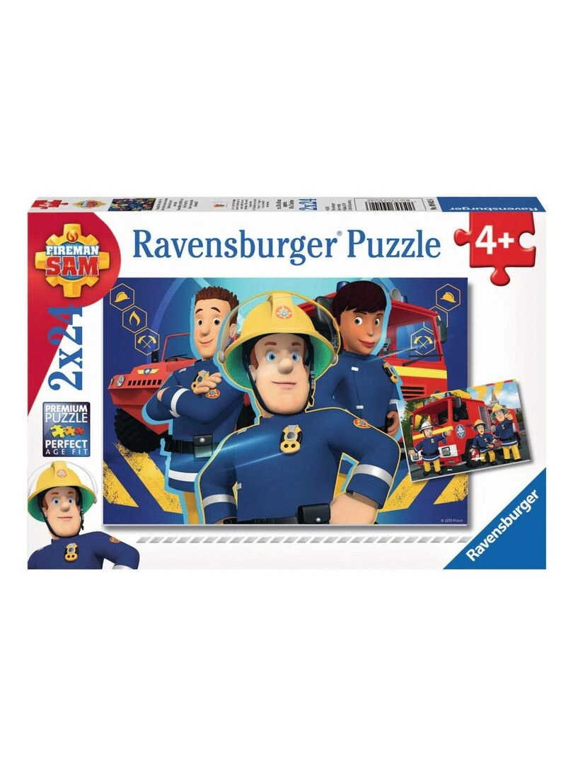 Puzzle 2x24p Sam Pompier Aide dans le besoin   N/A