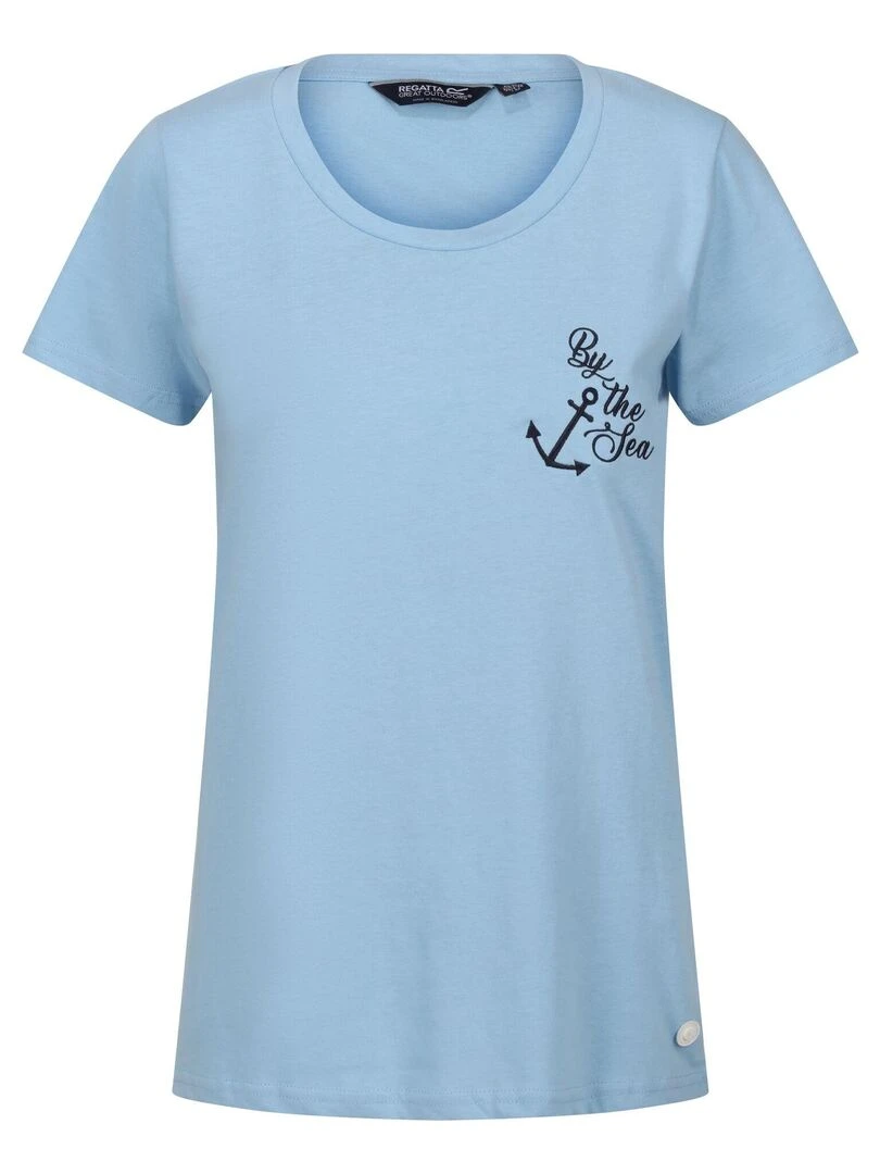 Regatta T shirt FILANDRA BY THE SEA Bleu clair