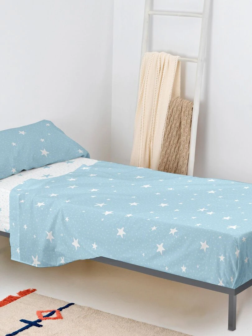 Parure de lit 2 pièces Little star "Happyfriday" Bleu