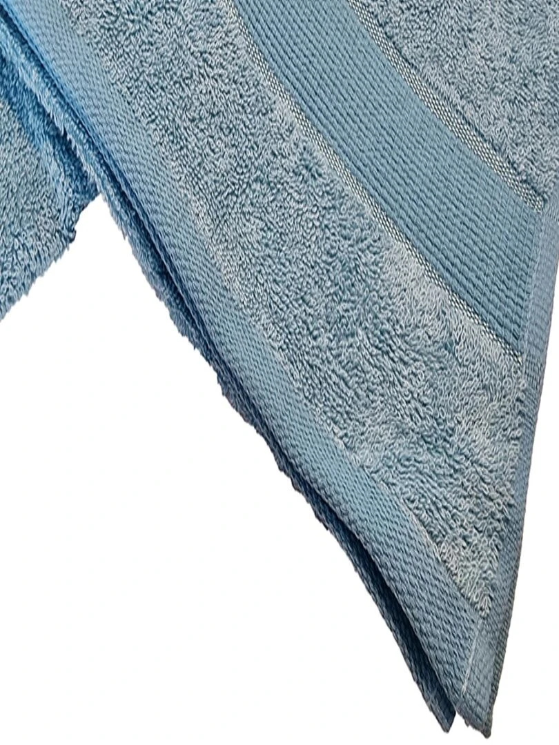 Serviette BAMBOU Turquoise Bleu turquoise