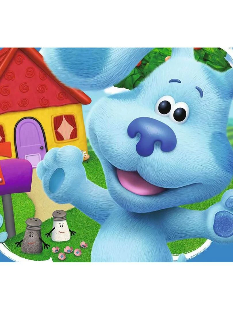 Puzzles 2 x 24 pièces : Blue et ses amis : Les amis Blue et Magenta   N/A