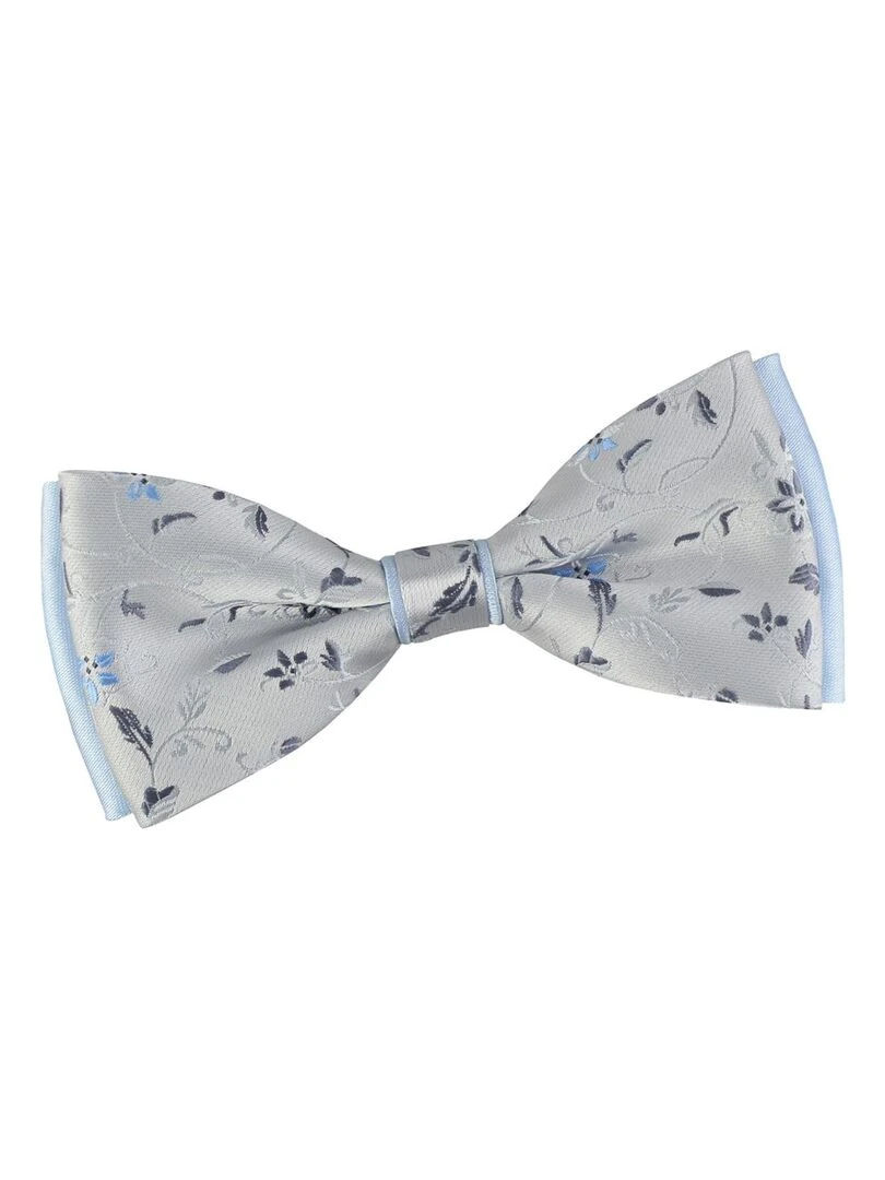 Noeud Papillon Flo Fabriqué en Europe Gris Bleu ciel