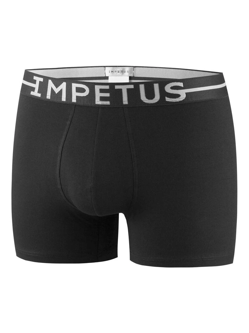 Boxer coton stretch Essentials   Noir