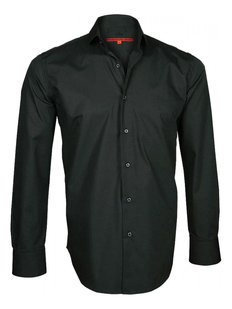 Chemise premium BASIC TENDANCE Noir