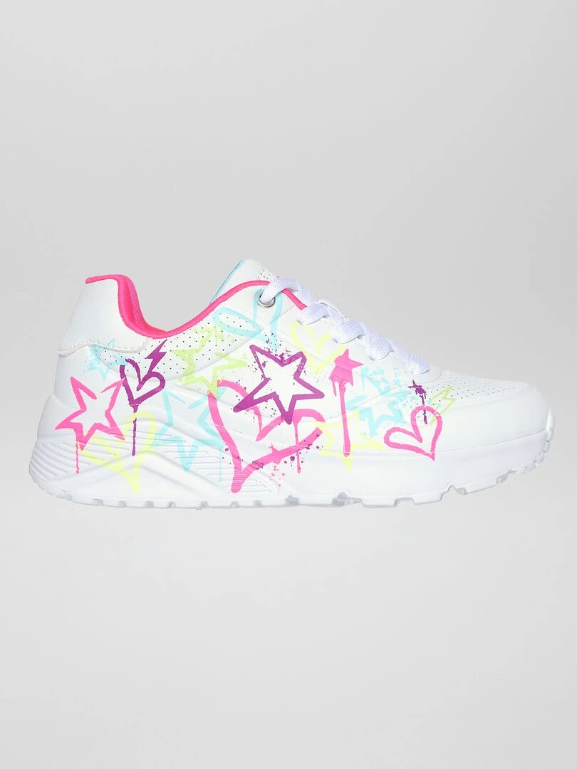 Chaussures 'Skechers Street™ Uno Lite My Drip' blanc