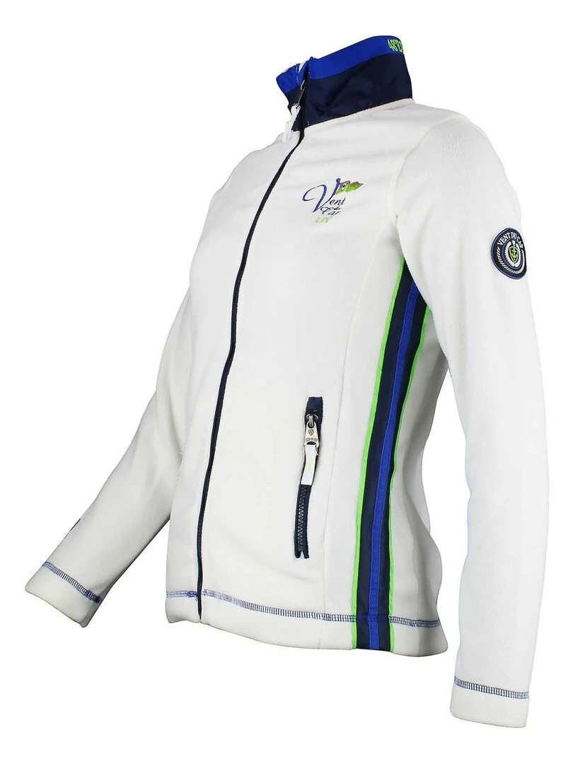 Blouson polaire femme ARCANE   Blanc