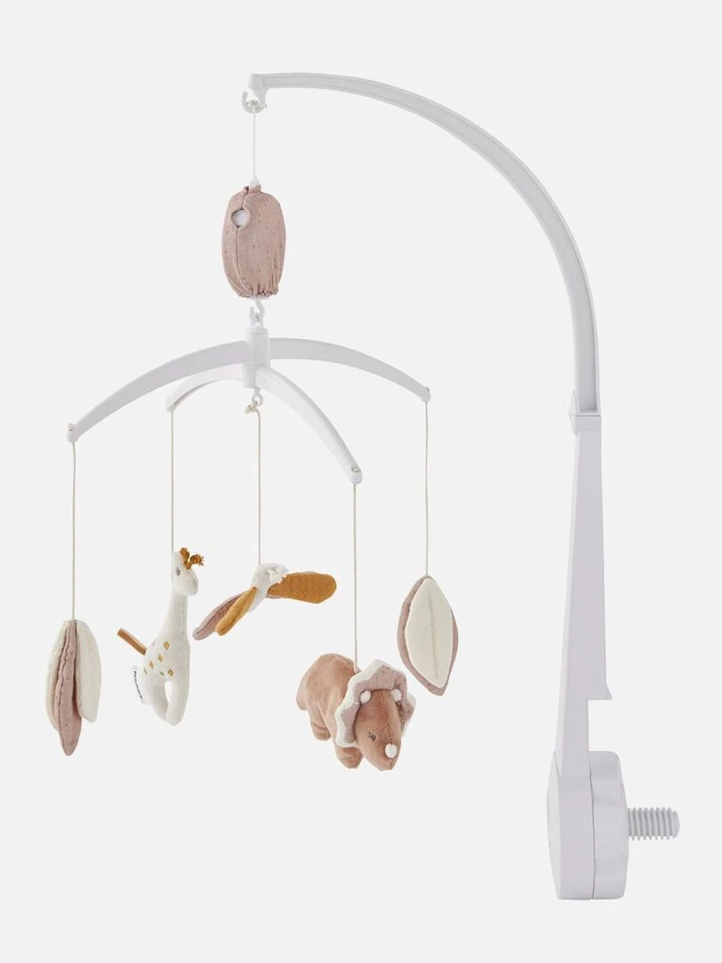 Mobile musical en plastique Popsie Noukie's Blanc