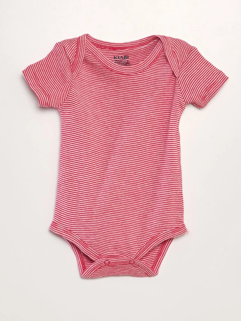 Lot de 3 bodies   BLANC