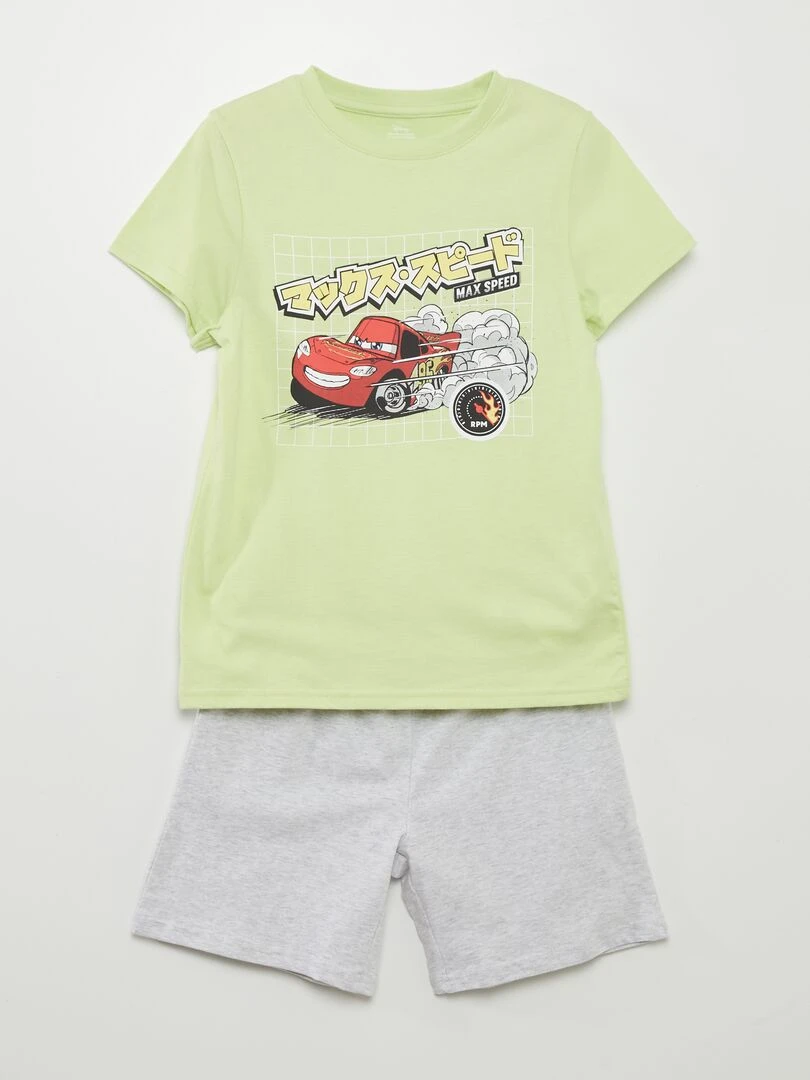 Pyjama court 'Disney' 2 pièces Vert