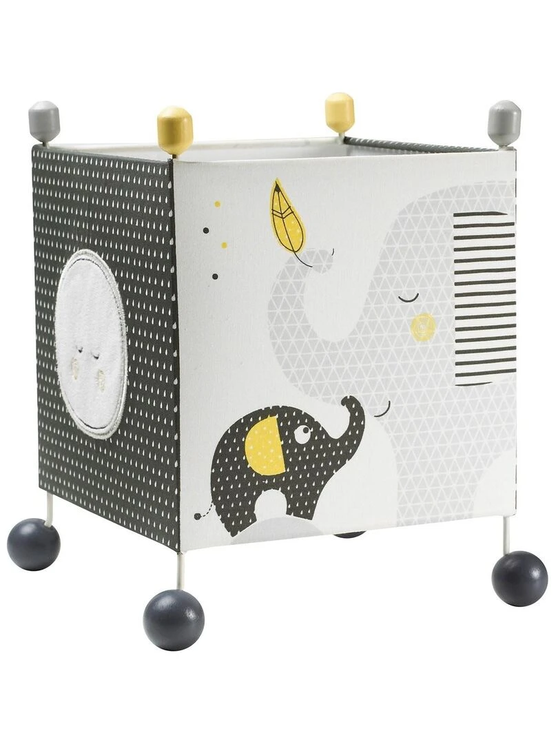 Luminaire enfant à poser en coton gris SAUTHON Gris