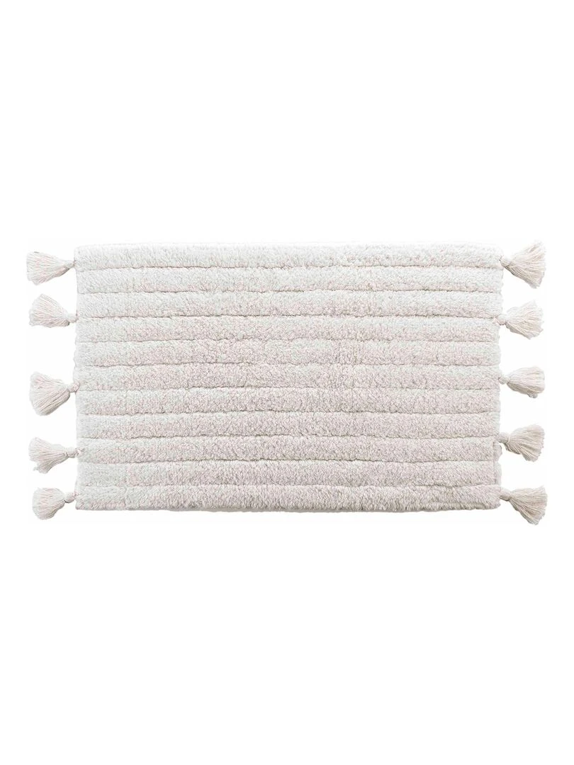 Tapis de bain 50 x 80 cm Minatis Blanc