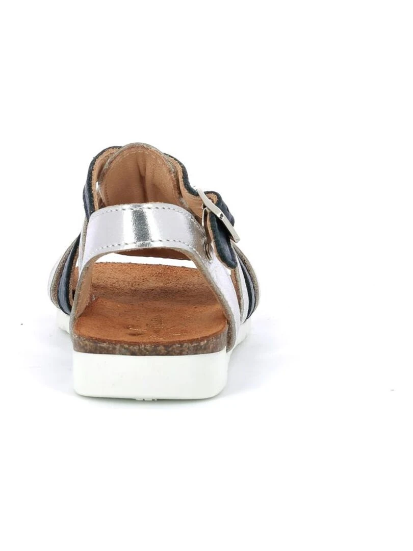 Sandales Cuir Banwa   Argent