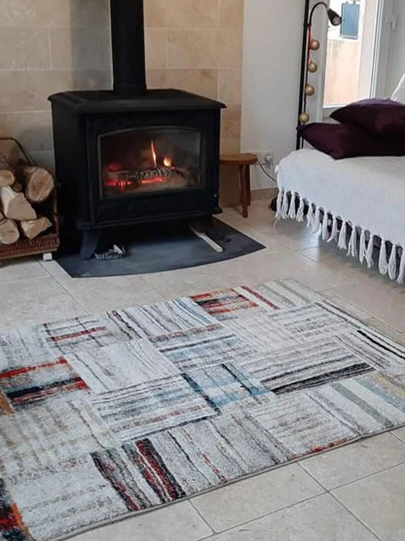 Tapis berbère style MARO OEKO TEX®   Beige