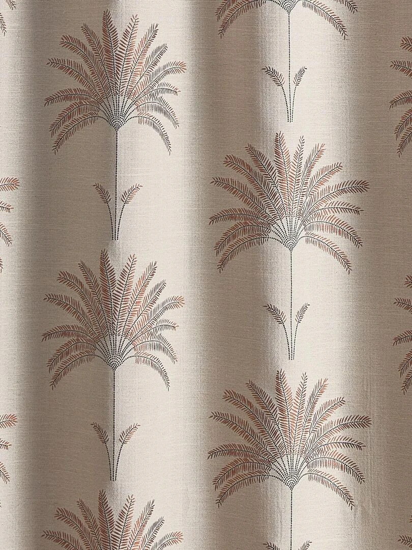 Rideau d'ameublement en jacquard Orange