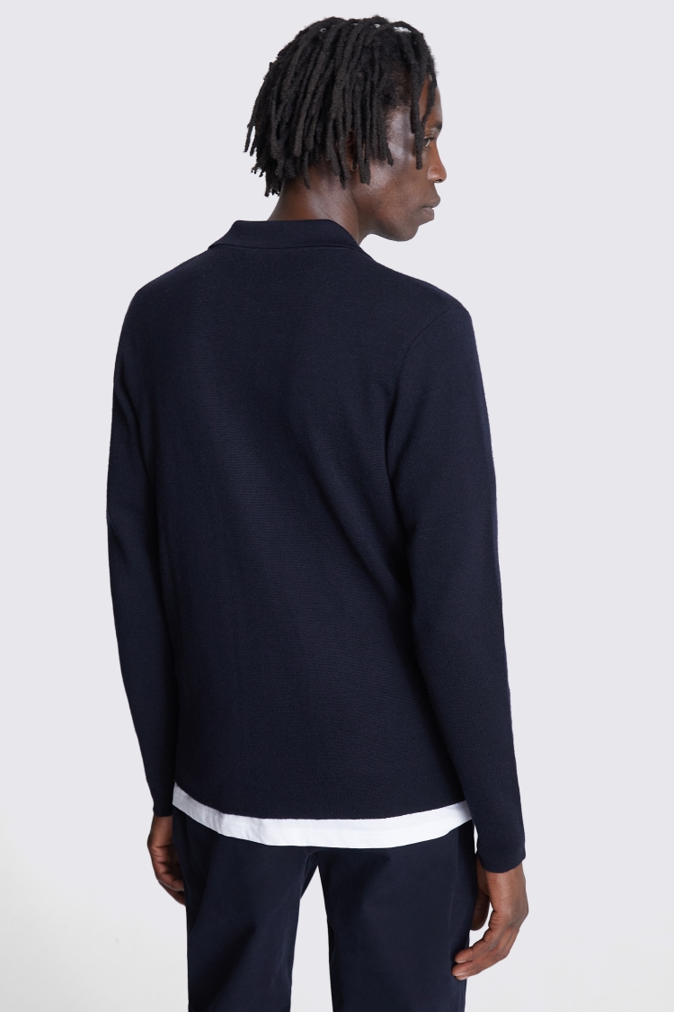 White Merino Mock-Neck Jumper   Buy Online at Moss