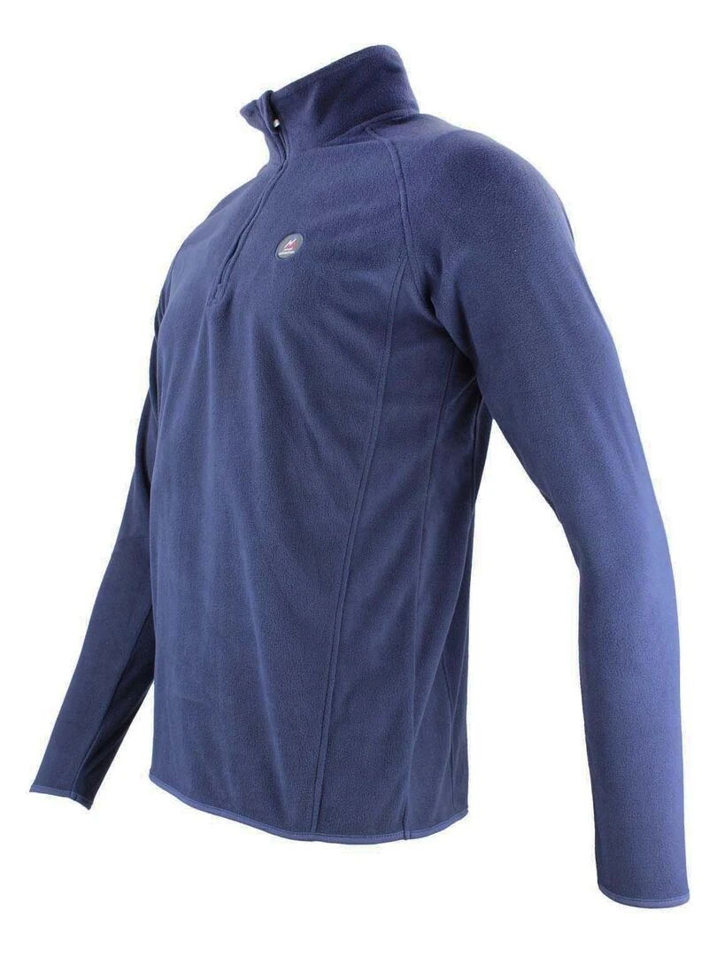 Sweat polaire homme CAFINOR   PEAK MOUNTAIN   Bleu marine