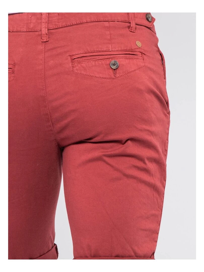 Bermuda chino BOLSTER   Rouge