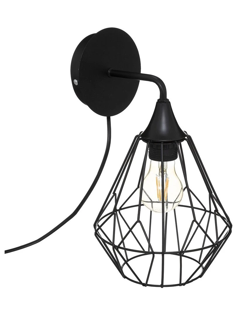 Applique métal Flave noir D19 Noir