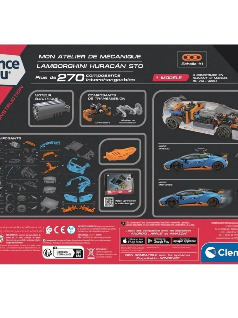 Science & Jeu : Mon atelier de mécanique : Lamborghini Huracan STO   N/A