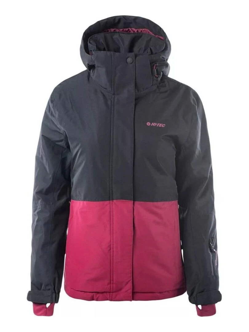 Hi Tec Blouson de ski NAMPA Gris Rouge