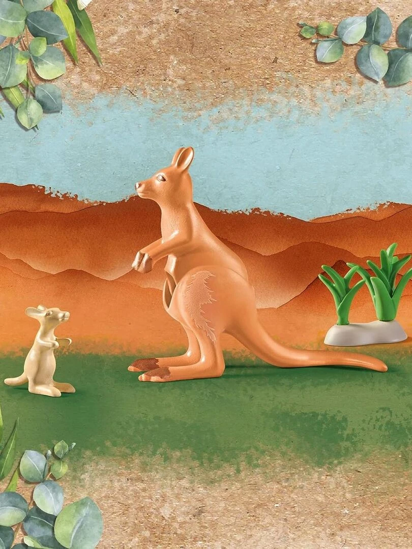 Wiltopia   Kangourou et bébé   N/A