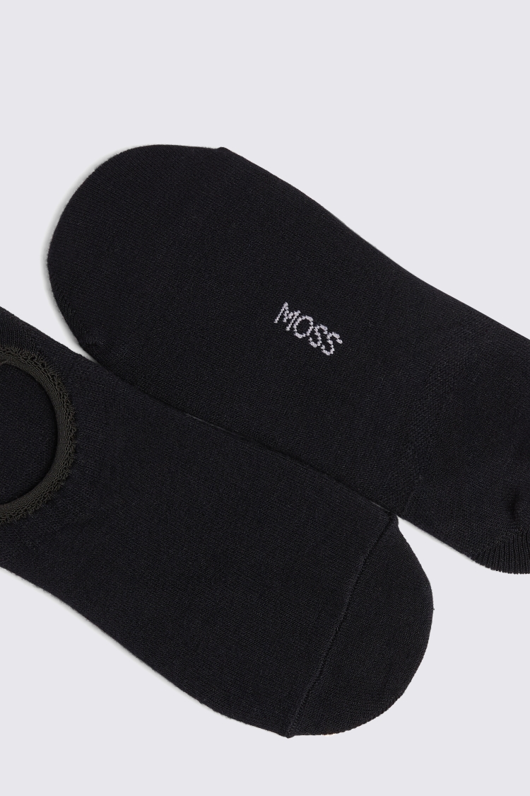 Navy 3-Pack Bamboo Trainer Socks Buy Online at Moss