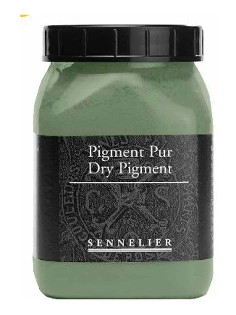 Pigment pour création de peinture pot 120 g Terre verte N/A