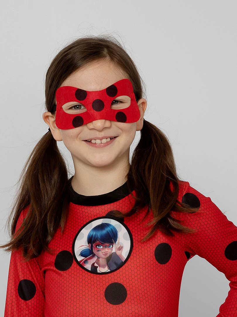 Déguisement combinaison 'Miraculous'   rouge/noir