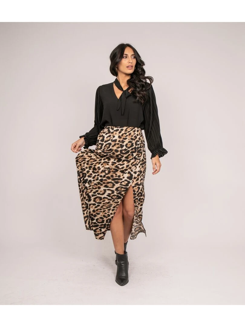 Blouse fluide FUGGIA   Noir