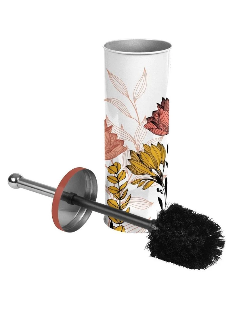 Brosse WC métal Amelina Blanc