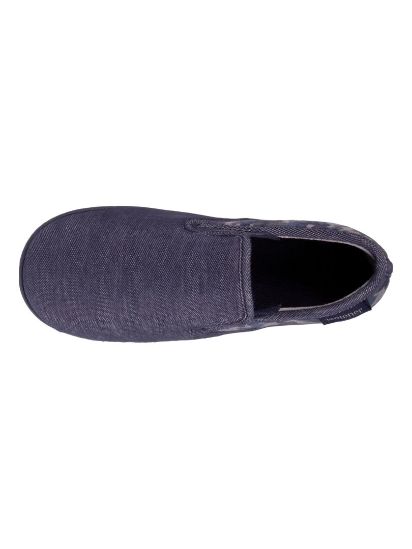 Chaussons Sans gênes Junior Camouflage Bleu