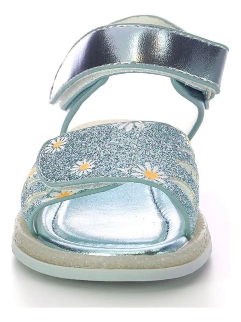 Sandales Synthetique Liboo   Bleu