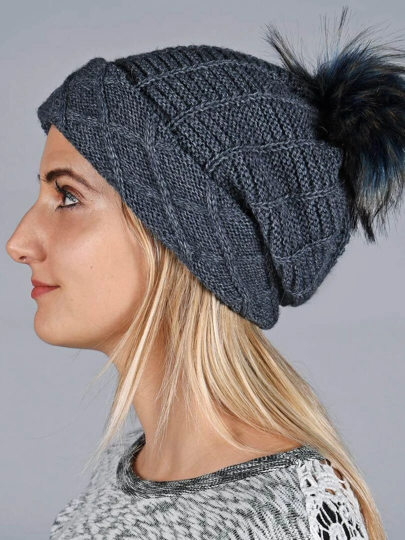 Bonnet Komin Made in UE Bleu marine