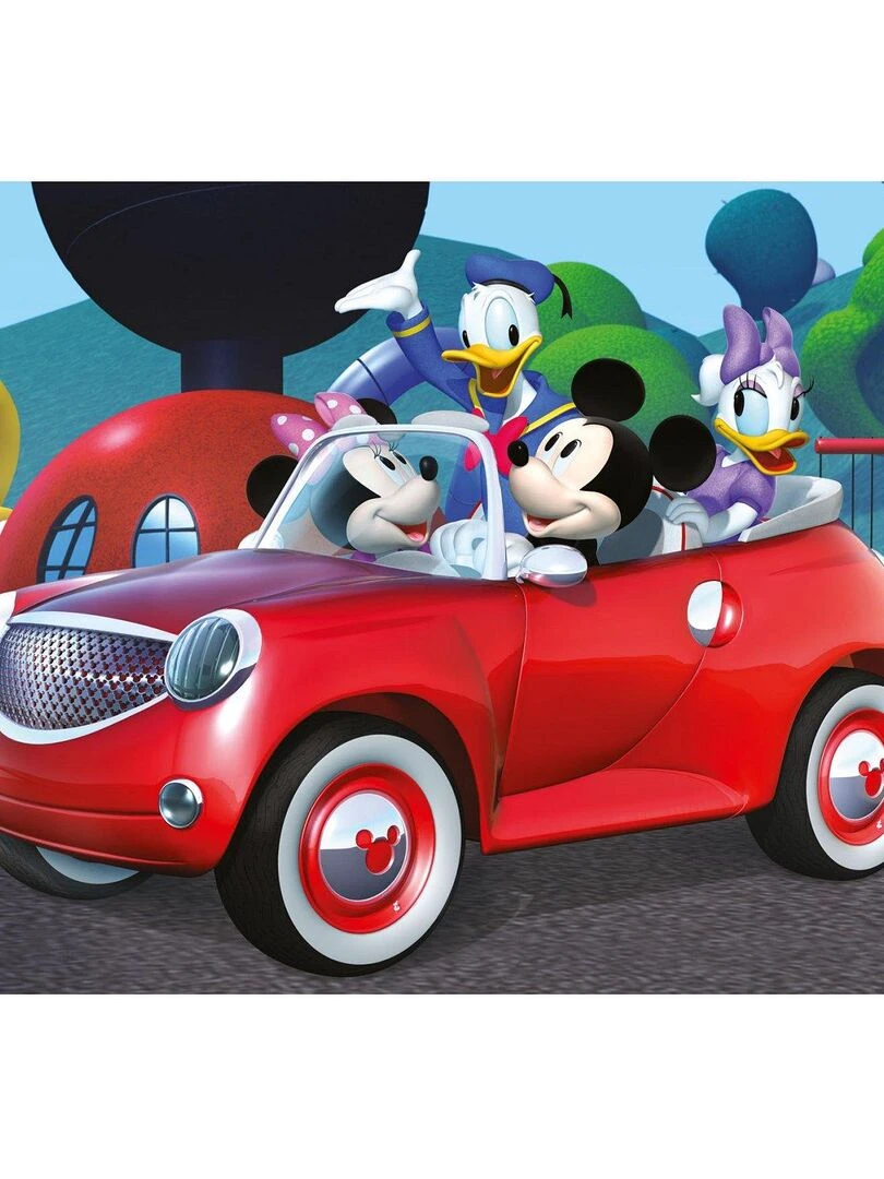 Puzzle 2 x 12 pièces : Mickey  Minnie et leurs amis   N/A