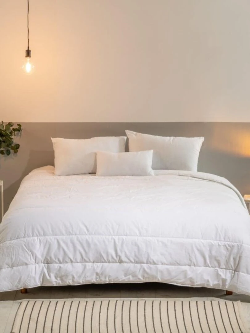 Bleu Câlin Couette légère spéciale été Blanc