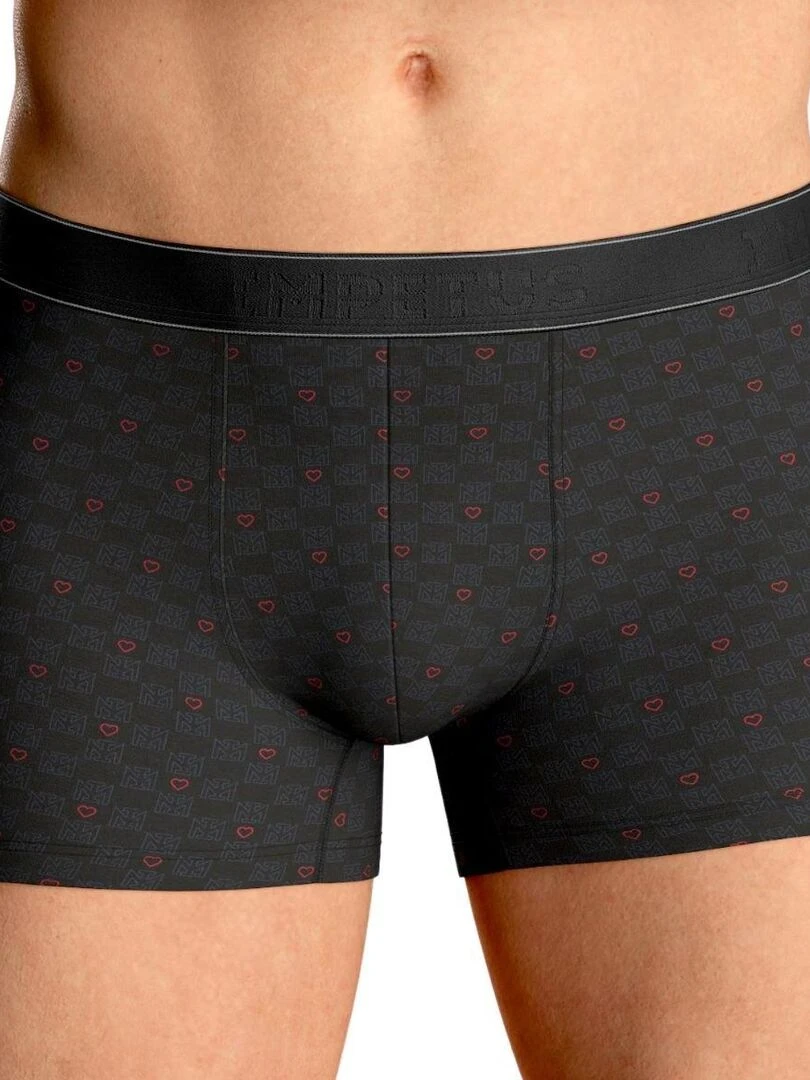 Lot de 2 boxers Heartbeat Noir