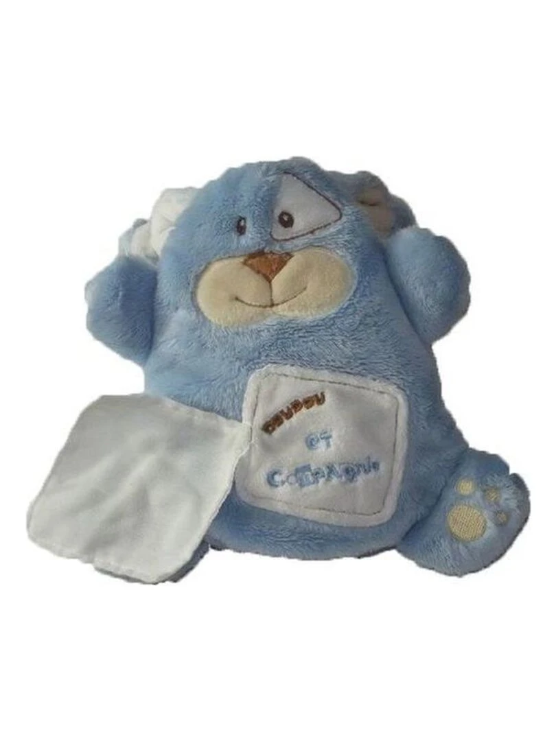 doudou Doudou et compagnie Monstre Bleu  Monstre Plat   Bleu