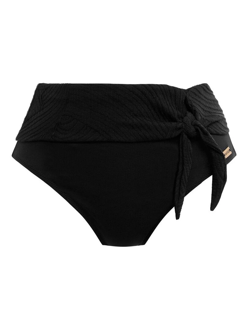 Bas de maillot de bain taille haute Ottawa   Noir
