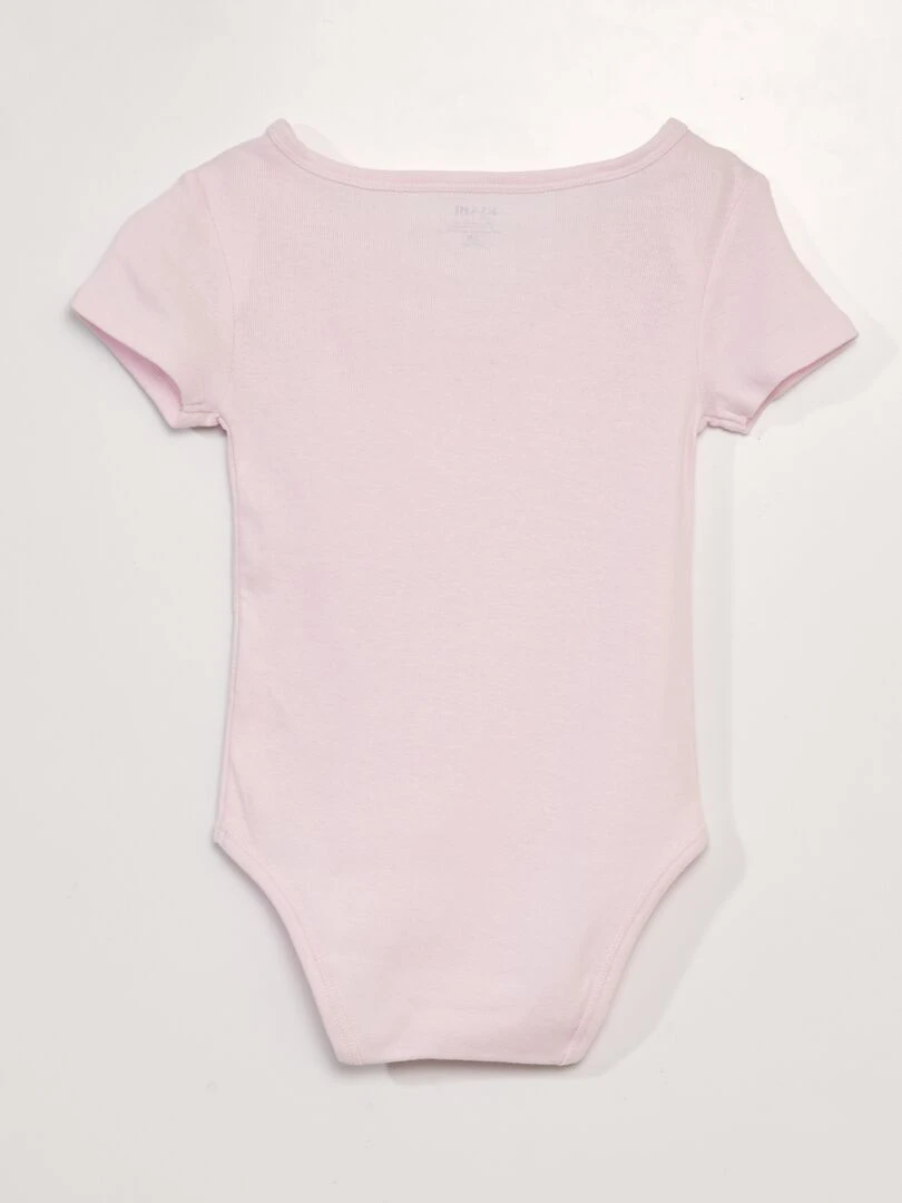 Lot de 3 bodies en coton   So Easy   Jaune