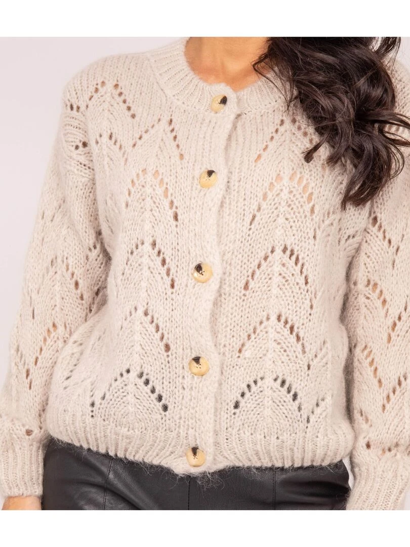 Gilet KAMILIA   Beige