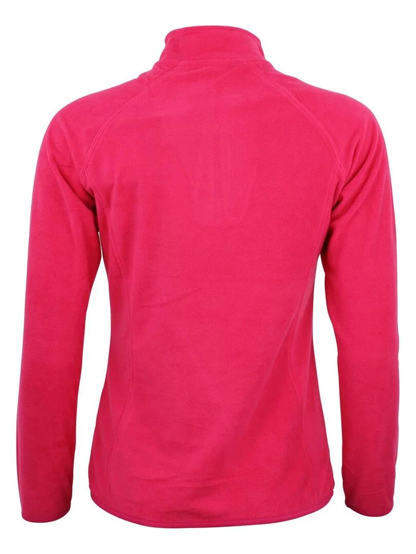 Sweat polaire femme AFINOR Rose fushia