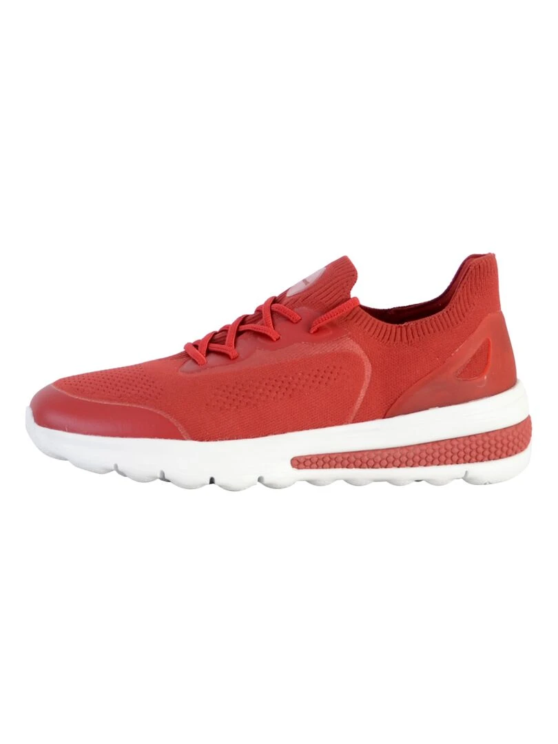 Basket à Lacets Geox Spherica Actif Rouge