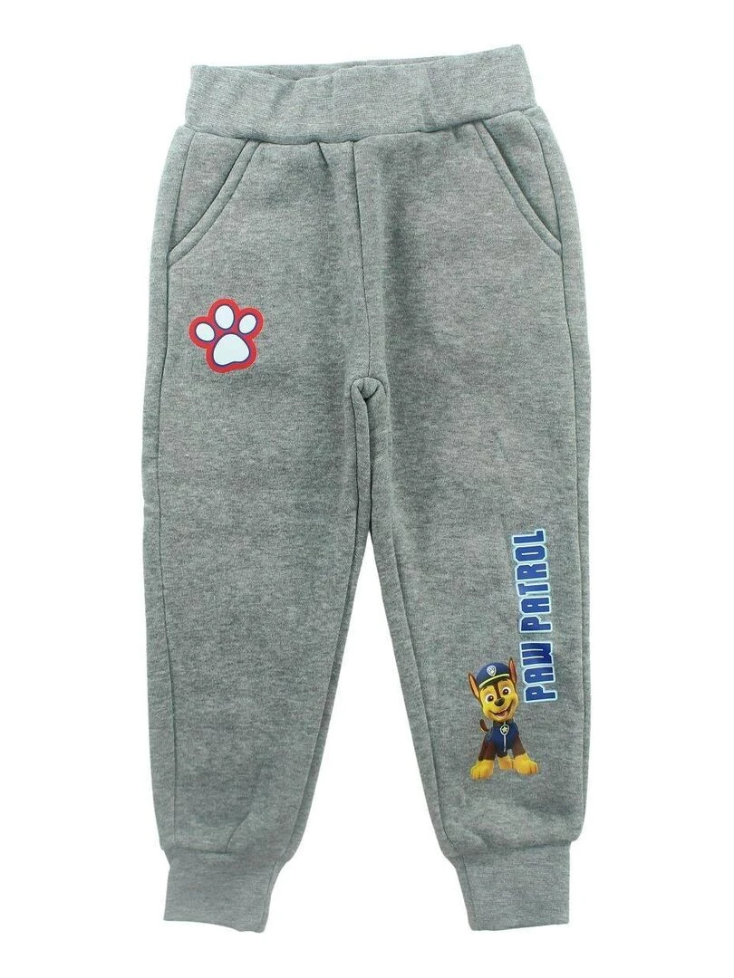 Paw Patrol   Ensemble Sweat pantalon garçon Imprimé La Pat' Patrouille   Gris